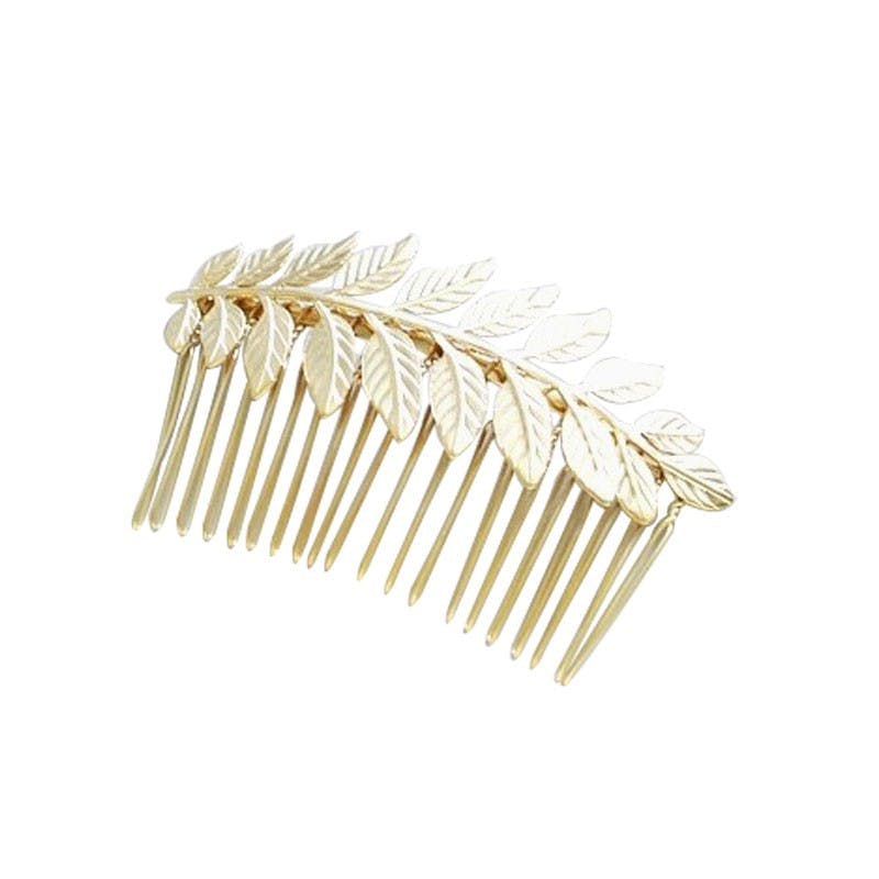 Everneed Ester Gold Hair Comb 9 cm