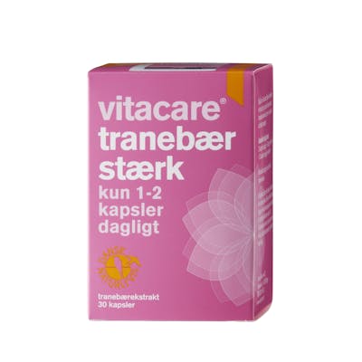 VitaCare Tranebær Stærk 250 mg 30 stk