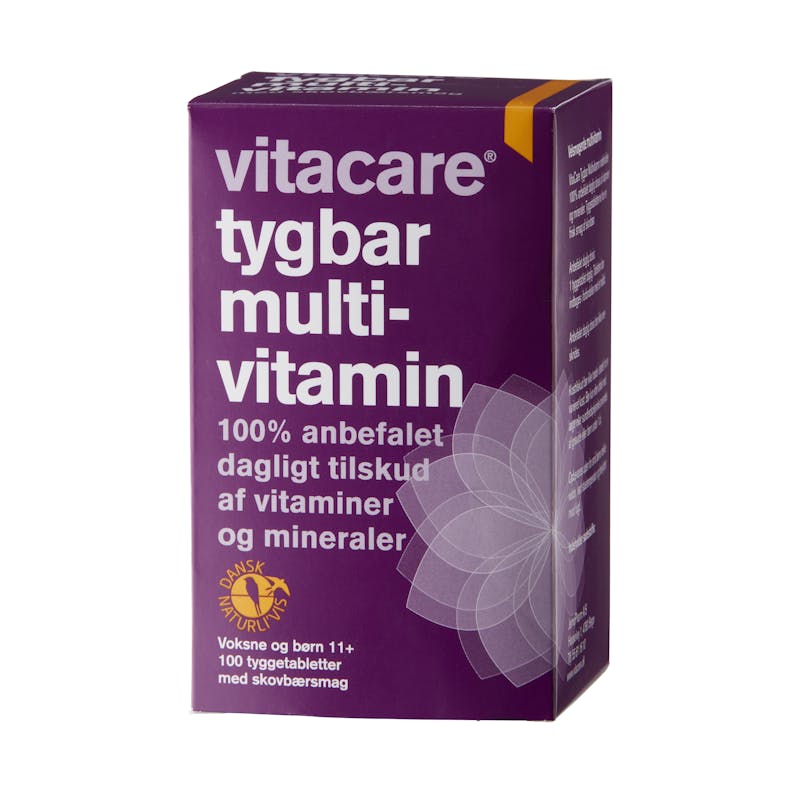 VitaCare Tygbar Multivitamin 100 stk
