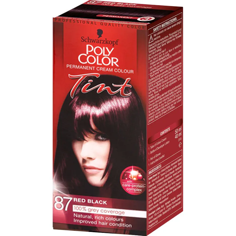 Schwarzkopf Poly Color 87 Red Black 1 pcs - £2.99