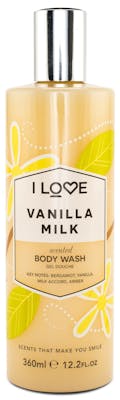 I Love Cosmetics Vanilla Milk Body Wash 360 ml
