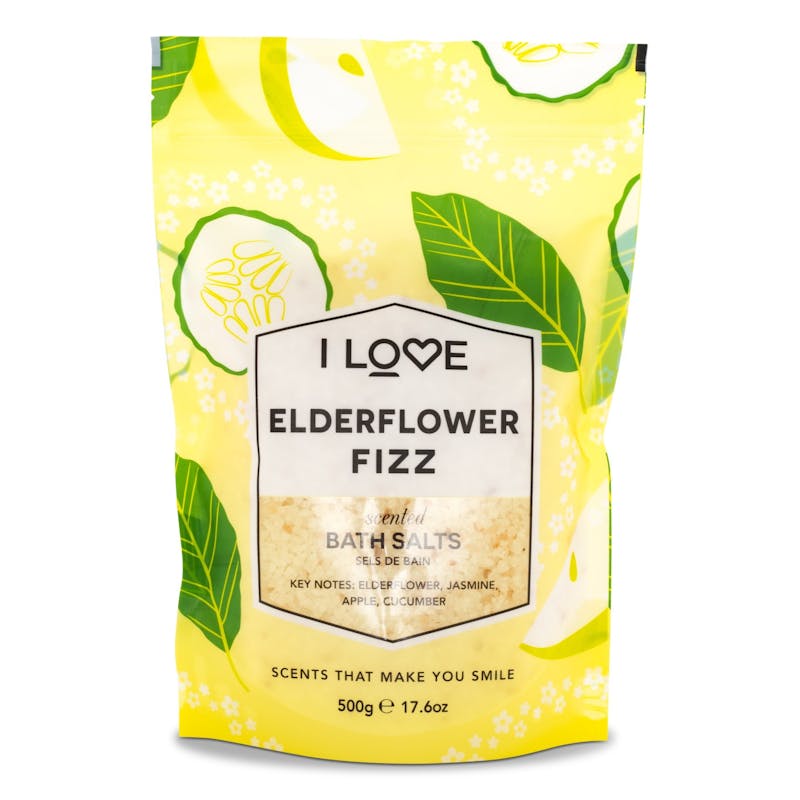 I Love Cosmetics Elderflower Fizz Bath Salts 500 g