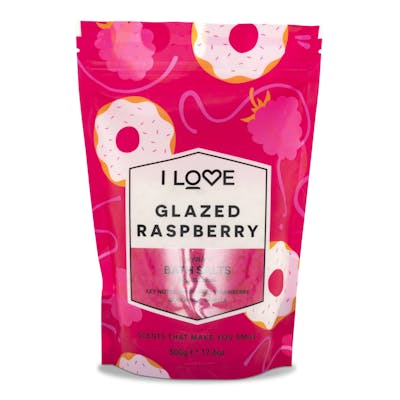 I Love Cosmetics Glazed Raspberry Bath Salts 500 g
