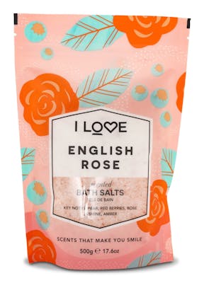 I Love Cosmetics English Rose Bath Salts 500 g