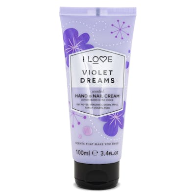 I Love Cosmetics Violet Dreams Hand &amp; Nail Cream 100 ml