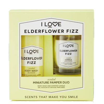 I Love Cosmetics Elderflower Fizz Mini Pamper Duo Set 100 ml + 50 g