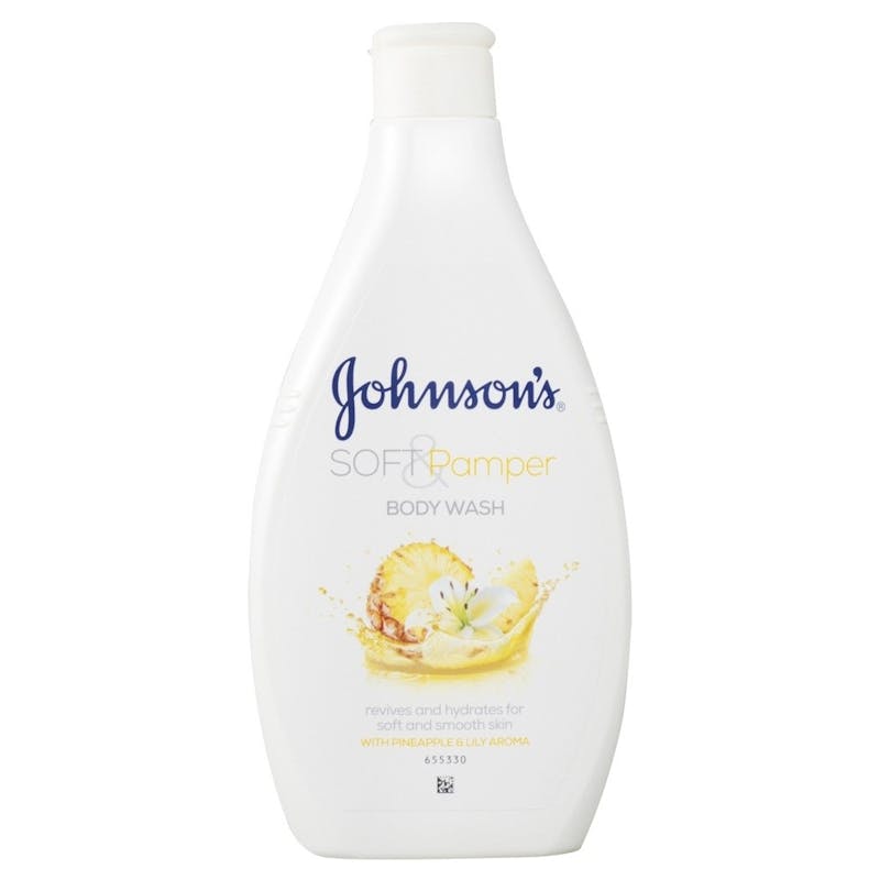 Johnson&#039;s Soft &amp; Pamper Body Wash 400 ml
