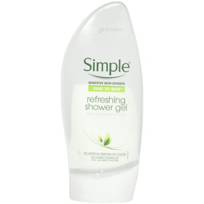 Simple Refreshing Shower Gel 250 ml