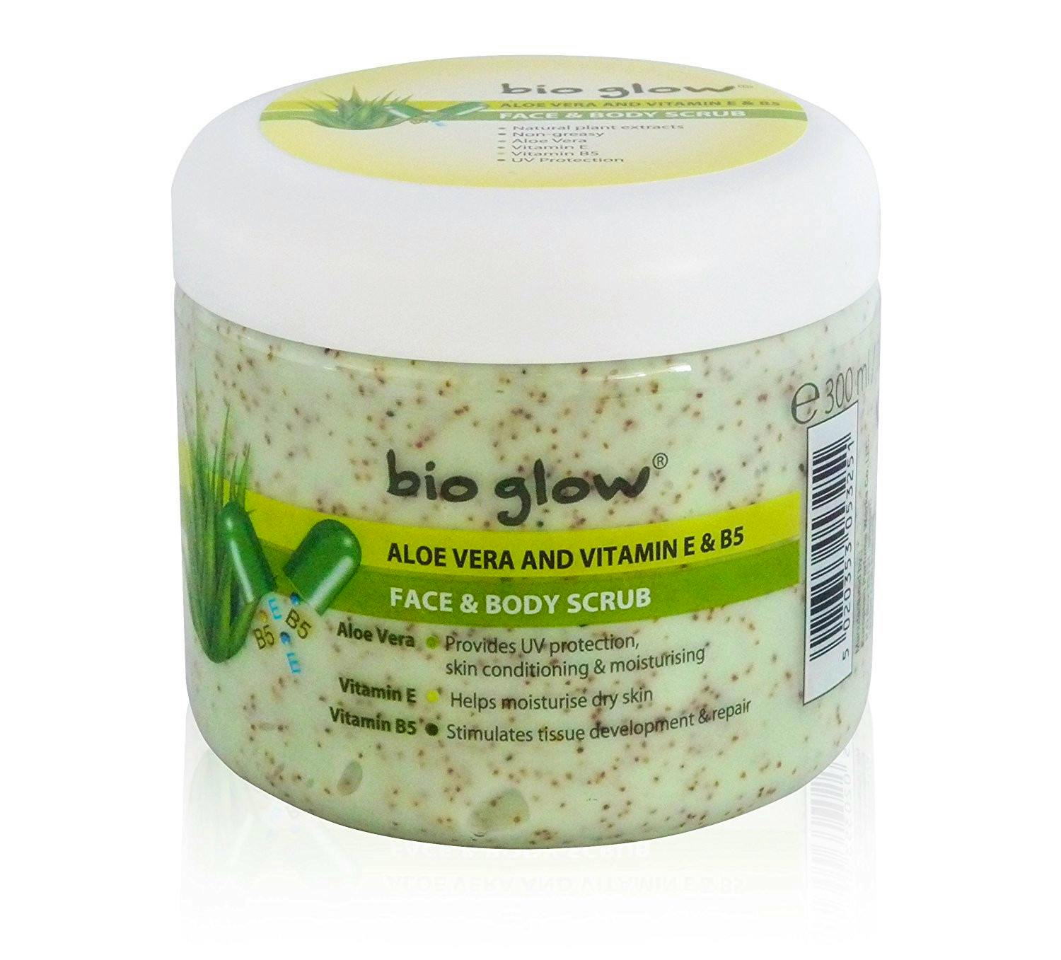 Bio Glow Aloe Vera Face & Body Scrub 300 ml £1.89