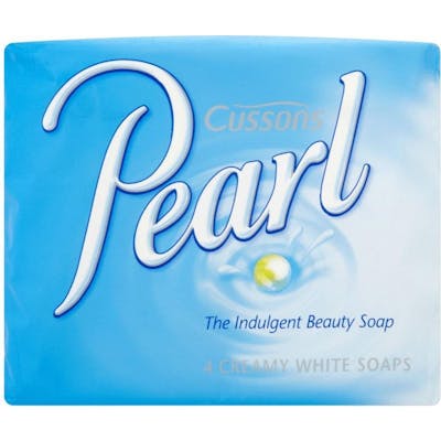 Cussons Pearl Creamy White Soap 4 x 90 g