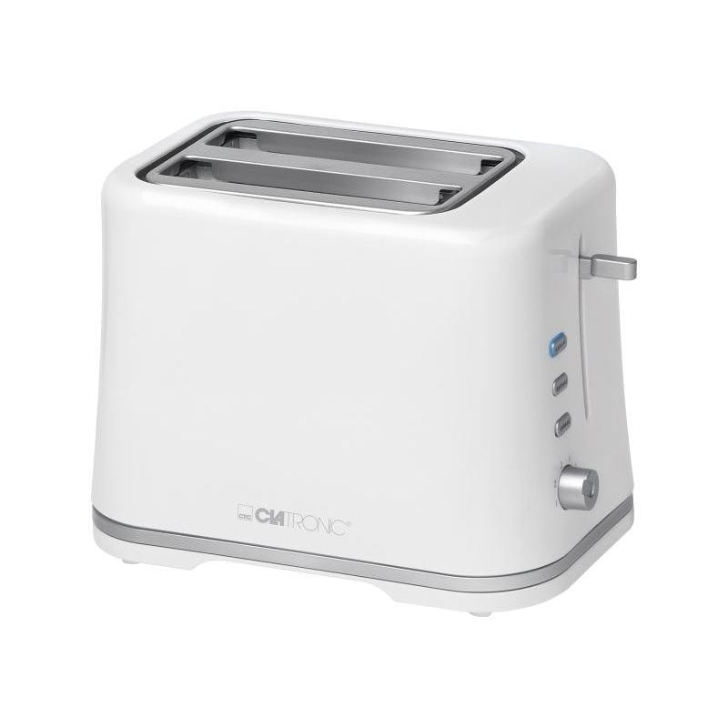 Clatronic TA 3554 Toaster White Silver 1 st