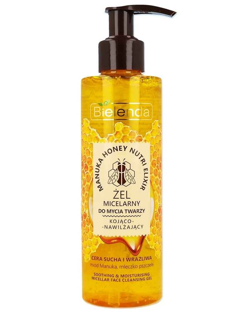 Bielenda Manuka Honey Soothing Micellar Cleansing Gel 200 g