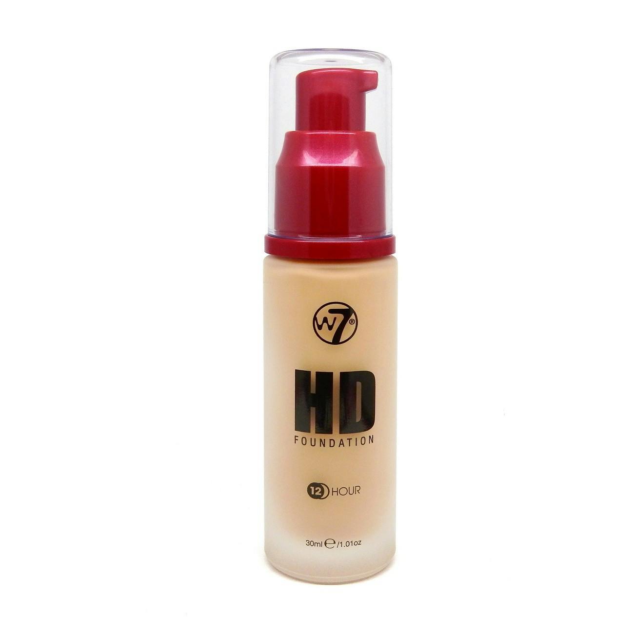 W7 HD Foundation Fresh Beige 30 ml