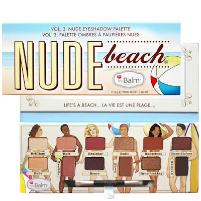 The Balm Nude Beach Eyeshadow Palette 10 g