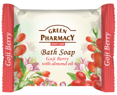 Green Pharmacy Goji Berry &amp; Almond Oil Bath Soap 100 g