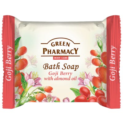 Green Pharmacy Goji Berry &amp; Almond Oil Bath Soap 100 g