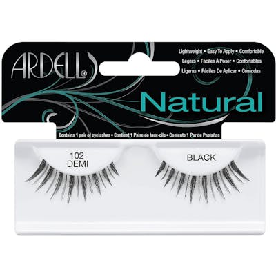 Ardell Natural Lashes 102 Demi Black 1 paar