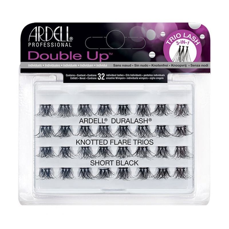 Ardell Double Up Trio Lashes Short Black 32 st