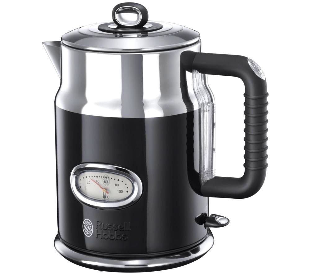 Russell Hobbs 21671-70/RH Retro Vedenkeitin Musta 1,7 L 1 Kpl – 56.95