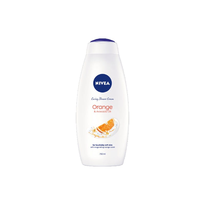 Nivea Care &amp; Orange Shower Cream 750 ml
