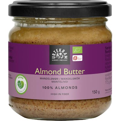 Urtekram Almond Butter Øko 150 g