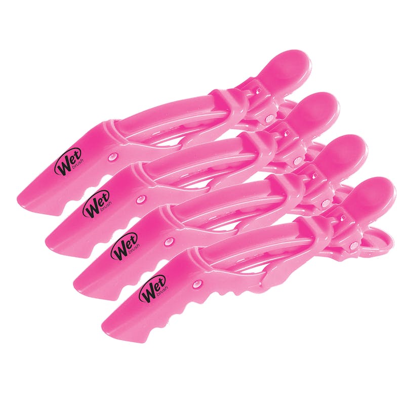 The Wet Brush Styling Clips Pink 4 kpl