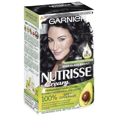 Garnier Nutrisse Cream 1 Black 1 stk