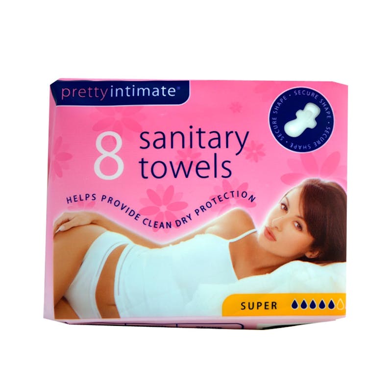 Pretty Intimate Sanitary Towels Super 8 kpl