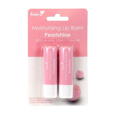 Pretty Moisturising Lip Balm Pearlshine 2 x 4,3 g