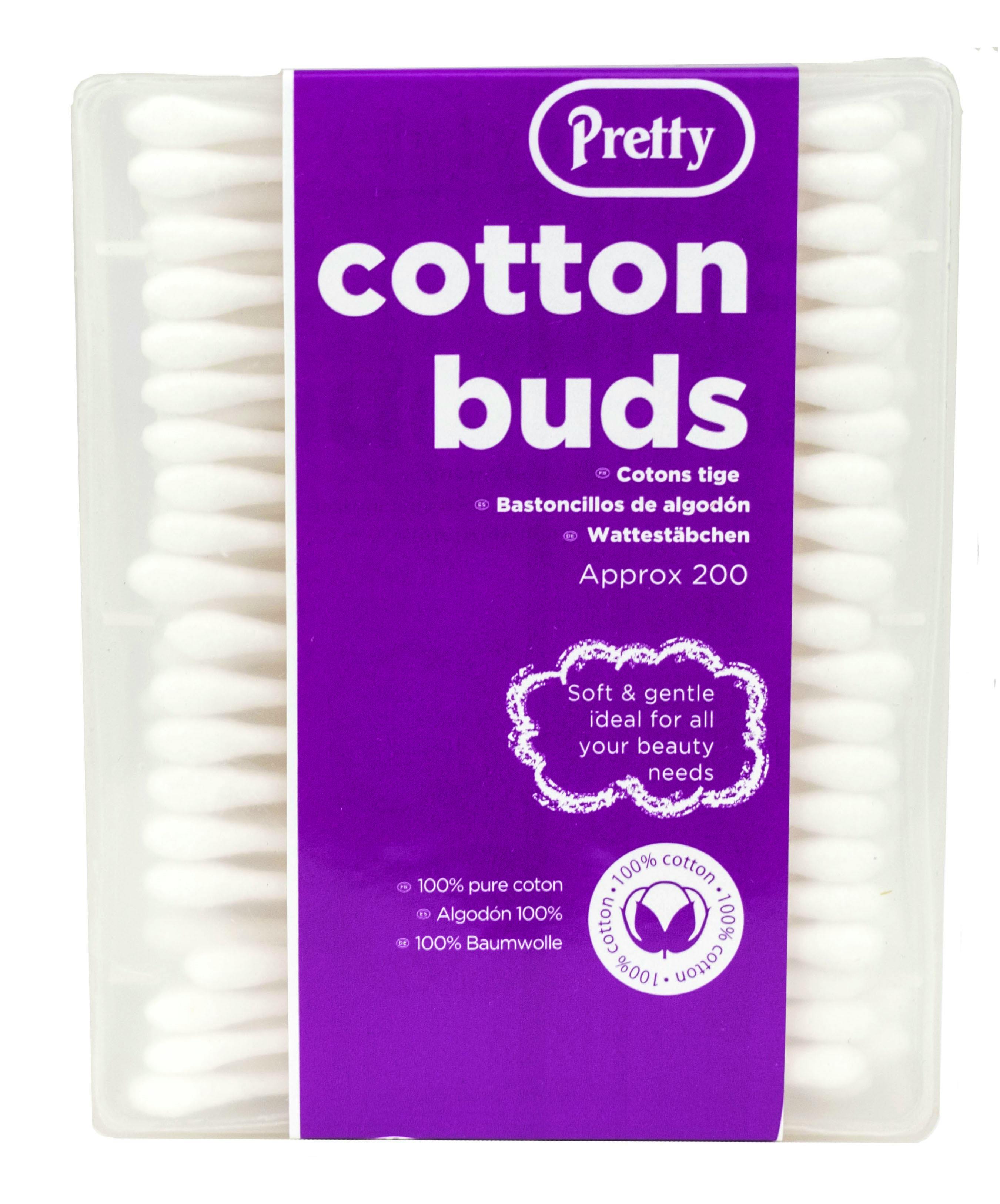 Pretty Cotton Buds Box 200 stk 9.95 kr