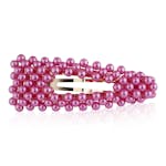 Everneed Pretty Bubba Glam Pearl Hair Clip Pink 6,5 cm