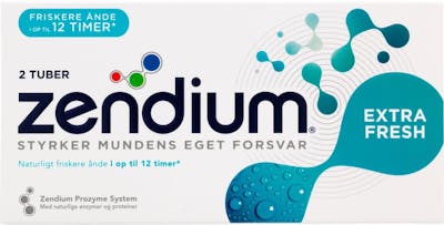 Zendium Extra Fresh Hammastahna tuplapakkaus 2 x 50 ml