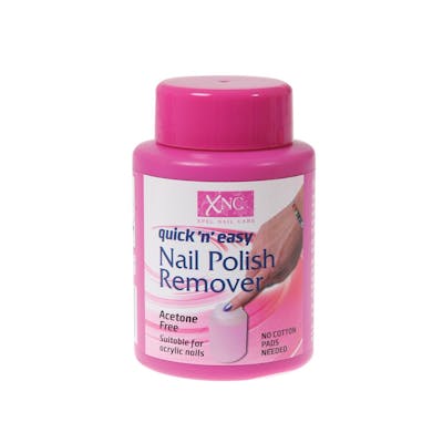 XNC Quick 'n' Easy Acetone Free Nail Polish Remover 75 ml