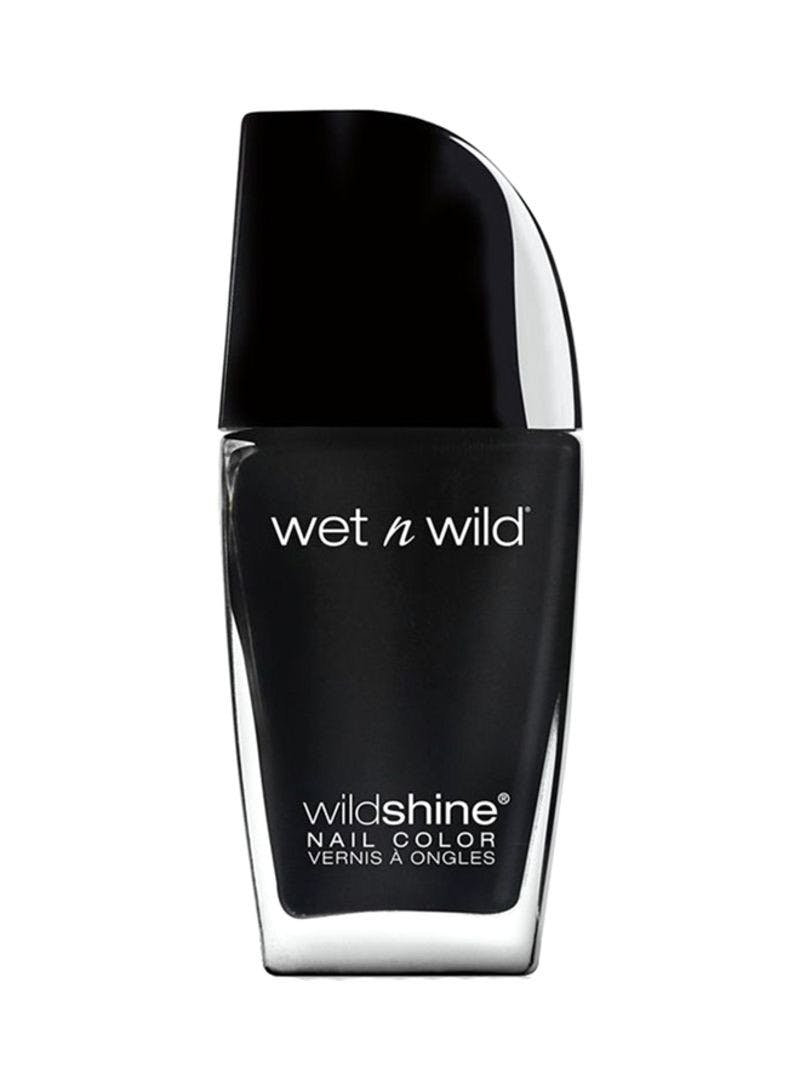 Wet 'n Wild Wild Shine Nail Color Black Creme 12,3 ml