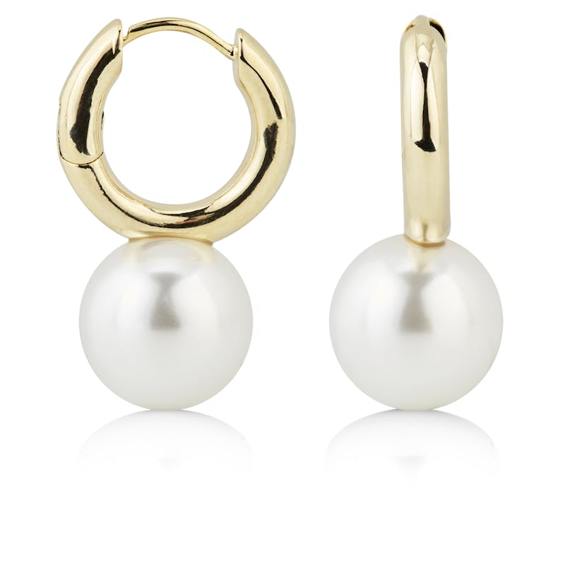 Everneed Maise Øreringe Hvid 1 par