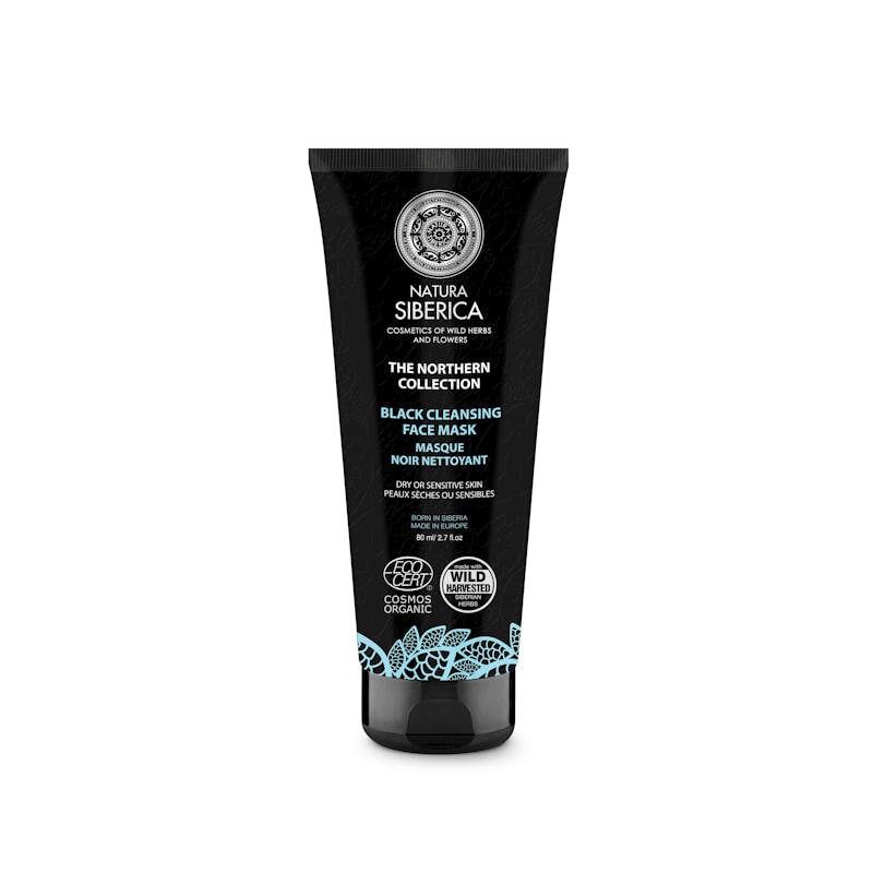 Natura Siberica The Northern Collection Black Cleansing Face Mask 80 ml
