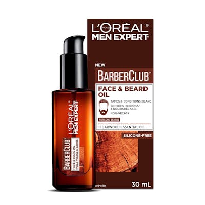 L&#039;Oréal Paris Men Expert Barber Club Face &amp; Beard Oil 30 ml