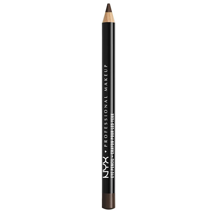 NYX Professional Make-Up Slim Eye Pencil Black Brown 1 pcs