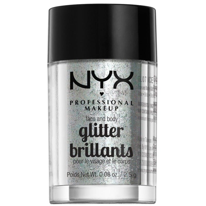 NYX Face &amp; Body Glitter Brilliants Ice 2,5 g