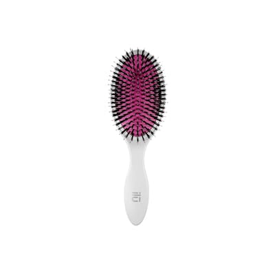 ilū Oval Wet Brush White & Pink 1 st