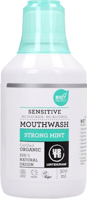 Urtekram Strong Mint Mouthwash Sensitive 300 ml