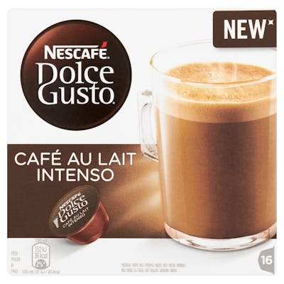 Nescafe Dolce Gusto Café Au Lait Intenso 16 kpl