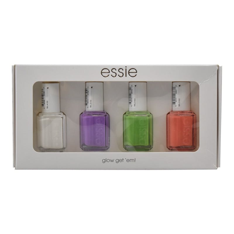 Essie Glow Get&#039; Em! Nailpolish Sett 4 x 13,5 ml