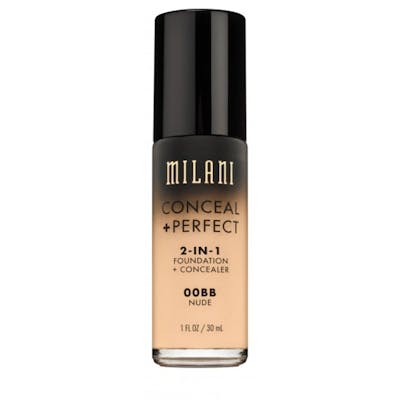 Milani Conceal + Perfect 2in1 Foundation + Concealer 00BB Nude 30 ml