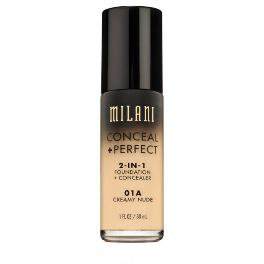 Milani Conceal + Perfect 2in1 Foundation + Concealer 01A Creamy Nude 30 ml