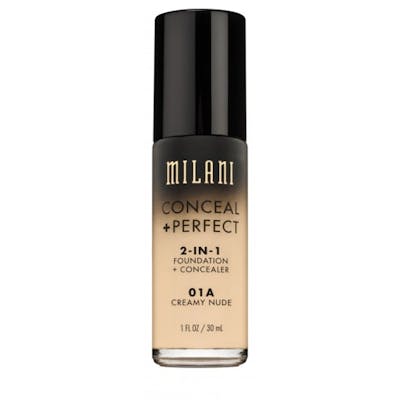Milani Conceal + Perfect 2in1 Foundation + Concealer 01A Creamy Nude 30 ml