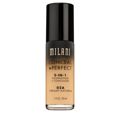 Milani Conceal + Perfect 2in1 Foundation + Concealer 02A Creamy Natural 30 ml