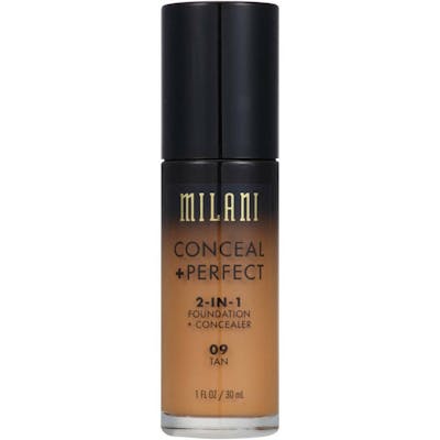 Milani Conceal + Perfect 2in1 Foundation + Concealer 09 Tan 30 ml