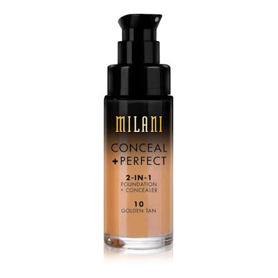 Milani Conceal + Perfect 2in1 Foundation + Concealer 10 Golden Tan 30 ml