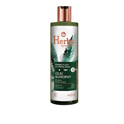 Farmona Herbs Hemp Oil Bath & Shower Oil For Very Dry Skin 400 ml